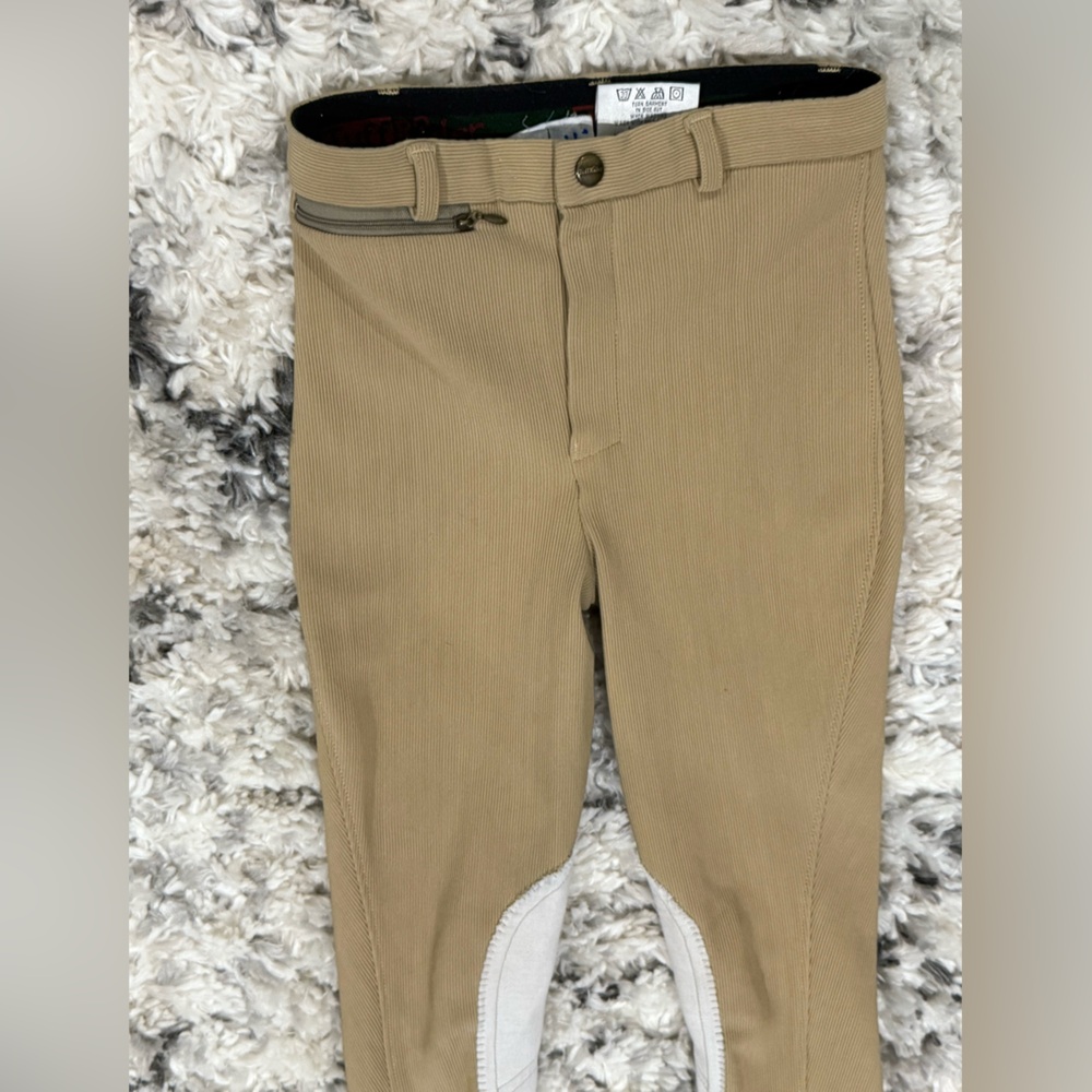 Tuff Rider Ribbed Equestrian Riding Pants Size 12? - Picture 4 of 10